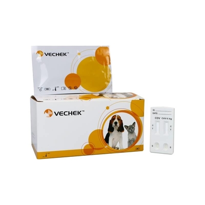 Canine Distemper Virus Canine Adenovirus-II Kết hợp kháng nguyên Cassette xét nghiệm nhanh