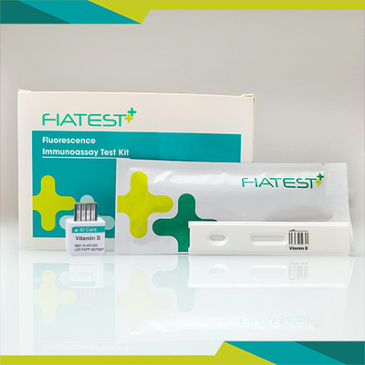 D2 + D3 Huyết thanh Huyết thanh Vitamin D Test Cassette Phương pháp xét nghiệm miễn dịch huỳnh quang
