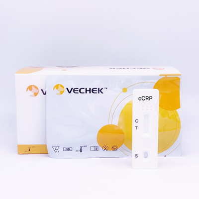 Khay xét nghiệm CRP Canis dựa trên xét nghiệm sắc ký miễn dịch dòng chảy bên