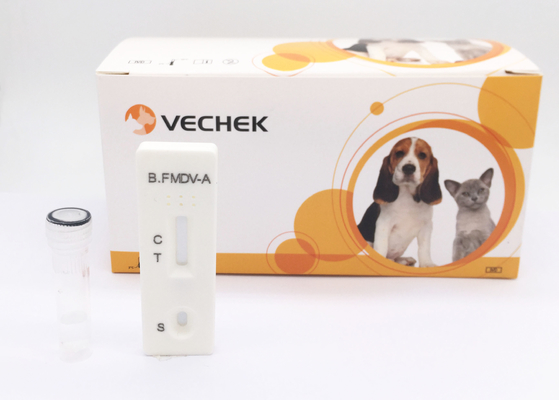 Bộ dụng cụ xét nghiệm nhanh thú y cho bò Bộ vi rút bệnh chân và miệng Một xét nghiệm kháng thể
