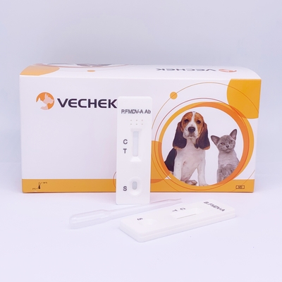 10 cái Bộ kiểm tra thịt lợn Bộ vi rút bệnh chân và miệng Một thử nghiệm kháng thể