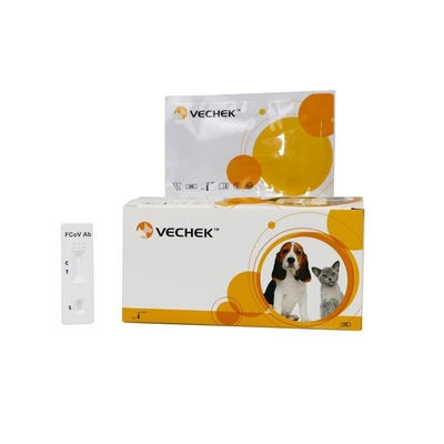 Băng kiểm tra nhanh kháng thể FCoV Huyết thanh / Cổ trướng / Hydrothorax