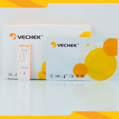 Xét nghiệm nhanh kháng nguyên ASFV Bộ dụng cụ xét nghiệm huyết thanh / huyết tương / mô lợn trong 10 phút