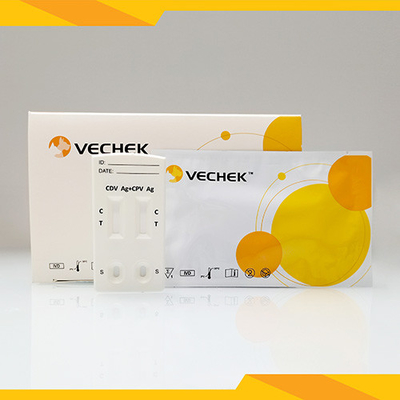 CDV CPV Bộ dụng cụ xét nghiệm chó Ag Kết hợp Xét nghiệm Mẫu vật Tiết dịch Phân Nôn